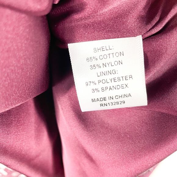 Lovers & Friends Skylight Midi Dress Merlot Wine Lace Up Sleeveless Sz S - Picture 14 of 14